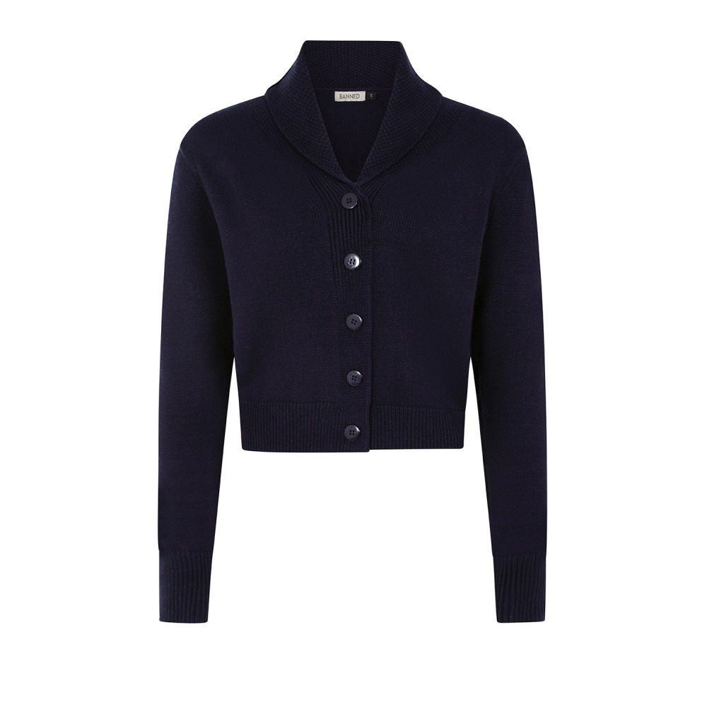 Banned - Violet Cardigan - Donkerblauw